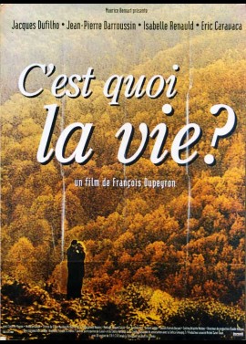 affiche du film C'EST QUOI LA VIE