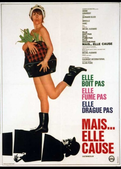 affiche du film ELLE BOIT PAS ELLE FUME PAS ELLE DRAGUE PAS MAIS ELLE CAUSE