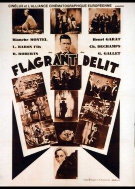 FLAGRANT DELIT movie poster