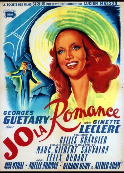 affiche du film JO LA ROMANCE