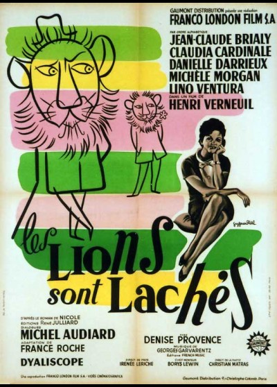 affiche du film LIONS SONT LACHES (LES)