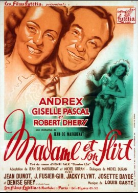 affiche du film MADAME ET SON FLIRT