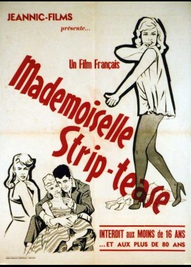 affiche du film MADEMOISELLE STRIP TEASE