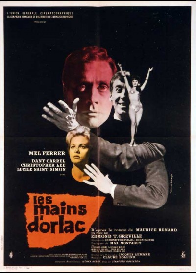 affiche du film MAINS D'ORLAC (LES)