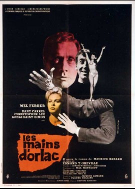 affiche du film MAINS D'ORLAC (LES)