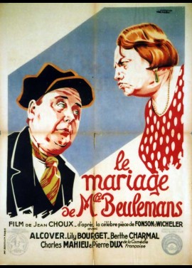 affiche du film MARIAGE DE MADEMOISELLE BEULEMANS (LE)