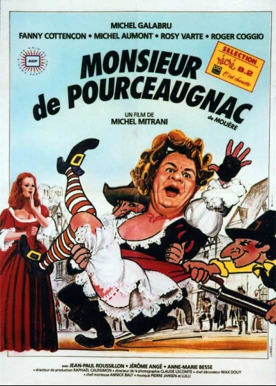 affiche du film MONSIEUR DE POURCEAUGNAC