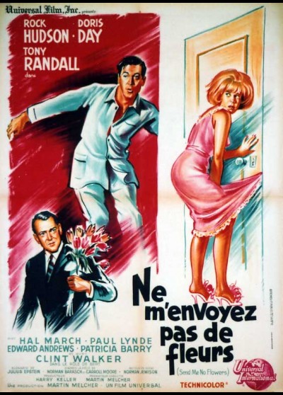 affiche du film NE M'ENVOYEZ PAS DE FLEURS