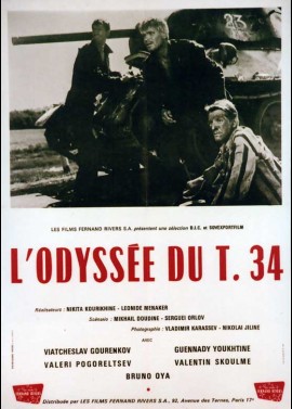 affiche du film ODYSSEE DU T 34 (L')