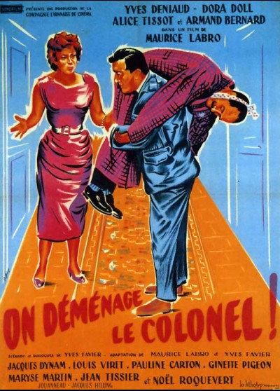 ON DEMENAGE LE COLONEL movie poster