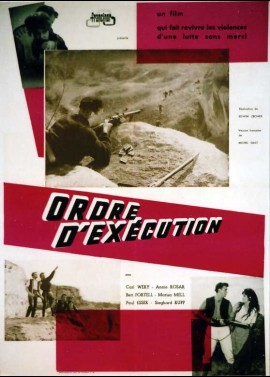 affiche du film ORDRE D'EXECUTION