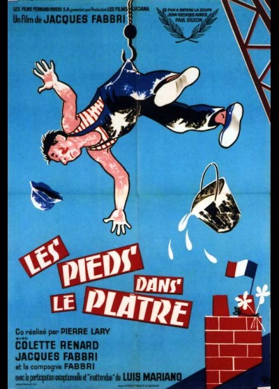 affiche du film PIEDS DANS LE PLATRE (LES)