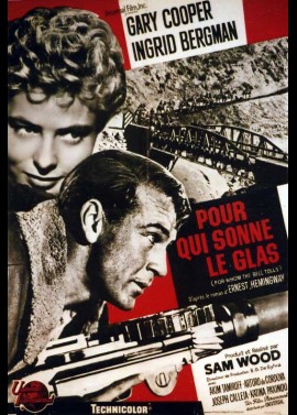 affiche du film POUR QUI SONNE LE GLAS