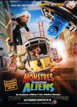 MONSTERS VERSUS ALIENS movie poster