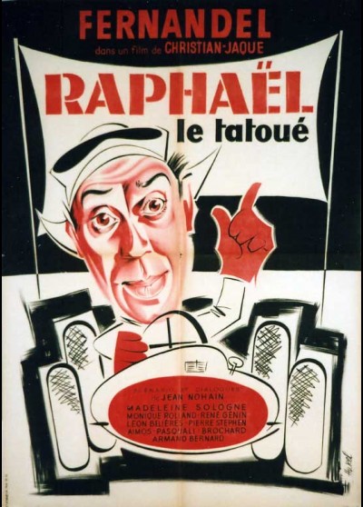 affiche du film RAPHAEL LE TATOUE