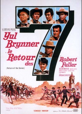 RETURN OF THE SEVEN / RETURN OF THE 7 movie poster