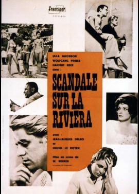 affiche du film SCANDALE SUR LA RIVIERA