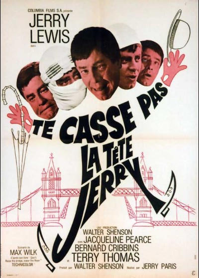 affiche du film TE CASSE PAS LA TETE JERRY