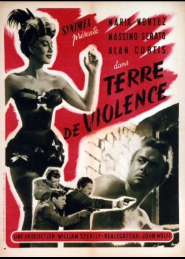 affiche du film TERRE DE VIOLENCE