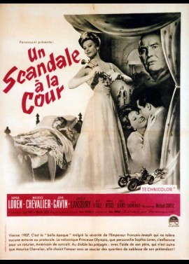 affiche du film UN SCANDALE A LA COUR