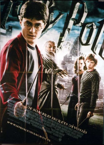 affiche du film HARRY POTTER ET LE PRINCE DE SANG MELE