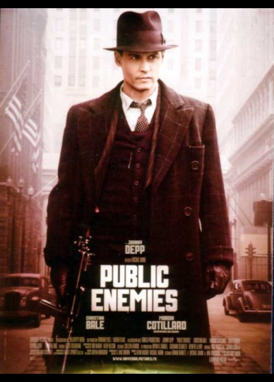 PUBLIC ENEMIES movie poster