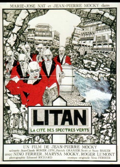 affiche du film LITAN LA CITE DES SPECTRES VERTS