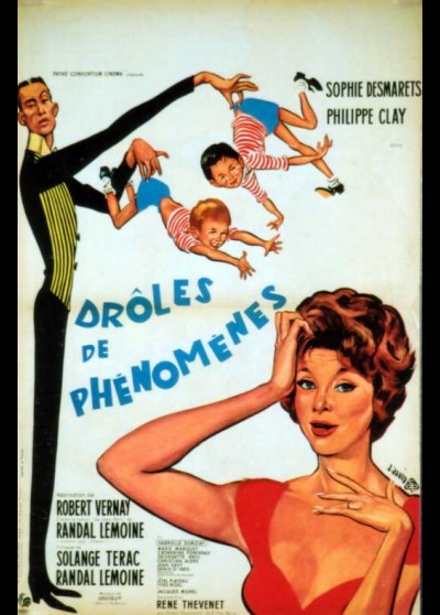 affiche du film DROLES DE PHENOMENES