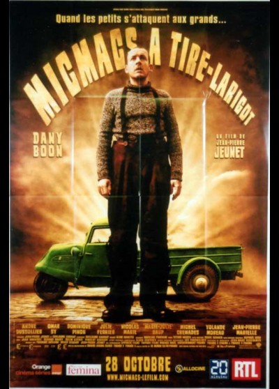 MICMACS A TIRE LARIGOT movie poster