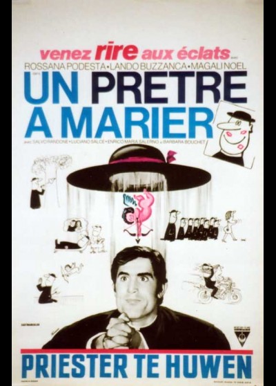 affiche du film UN PRETRE A MARIER