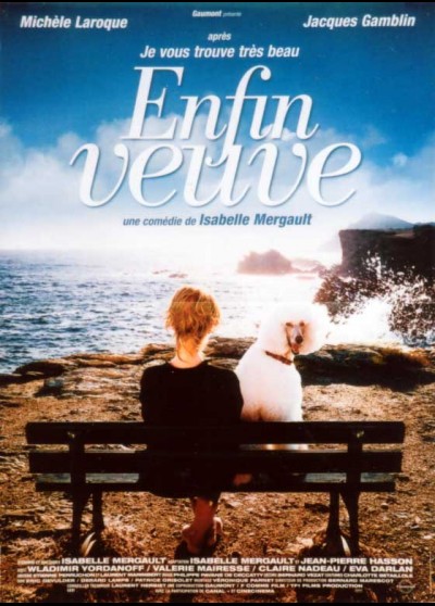 affiche du film ENFIN VEUVE