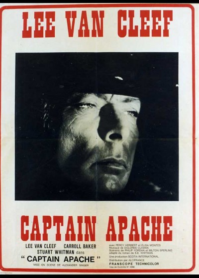 affiche du film CAPTAIN APACHE