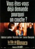 FILLE DE MONACO (LA) movie poster