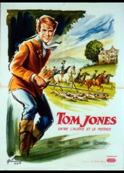 affiche du film TOM JONES ENTRE L'ALCOVE ET LA POTENCE