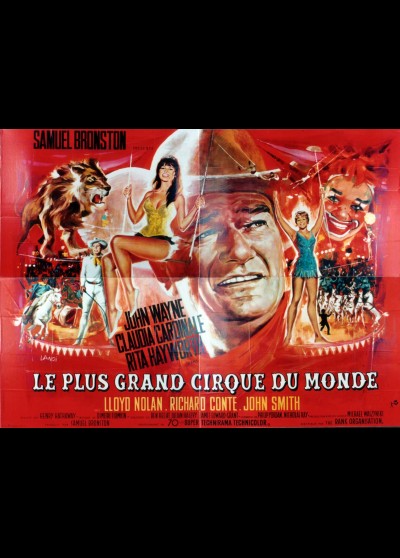 affiche du film PLUS GRAND CIRQUE DU MONDE (LE)