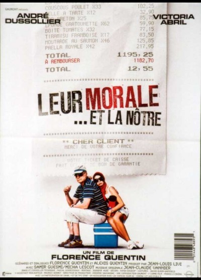 affiche du film LEUR MORALE ET LA NOTRE