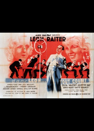 affiche du film LEON TOUT COURT