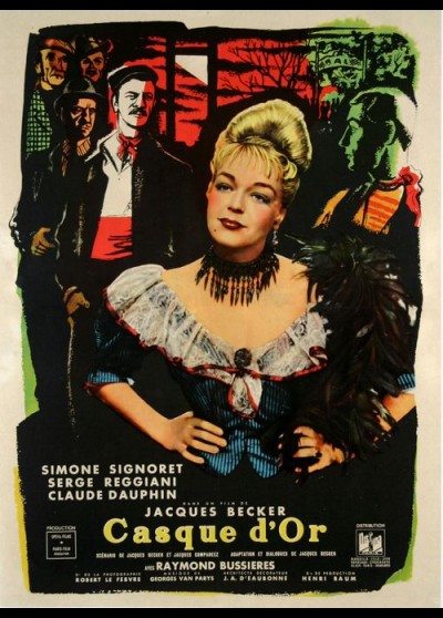 affiche du film CASQUE D'OR