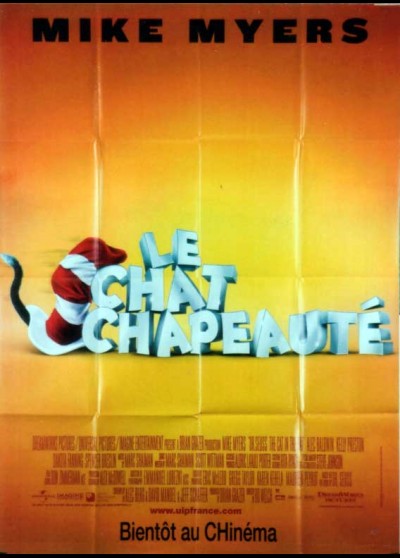 Affiche Du Film Chat Chapeaute Le 1x160 Cm Ebay