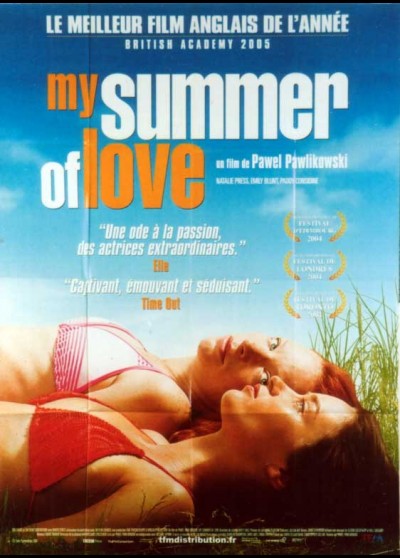 affiche du film MY SUMMER OF LOVE