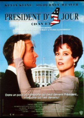 affiche du film PRESIDENT D'UN JOUR