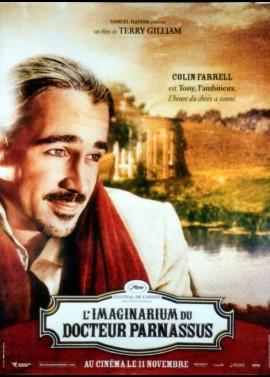 affiche du film IMAGINARIUM DU DOCTEUR PARNASSUS (L')