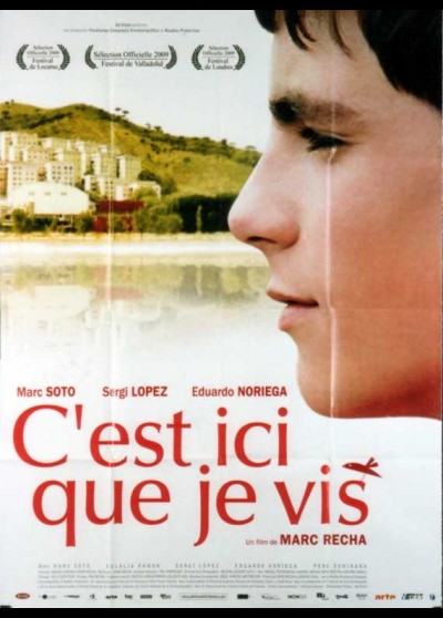 affiche du film C'EST ICI QUE JE VIS