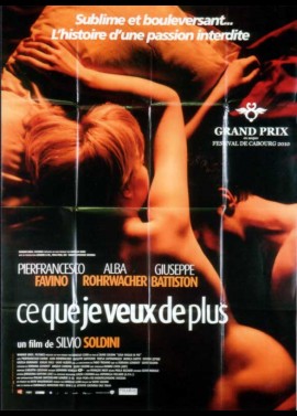 affiche du film CE QUE JE VEUX DE PLUS