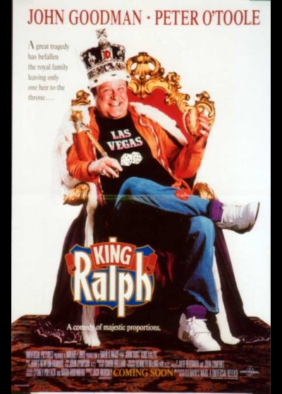 KING RALPH movie poster