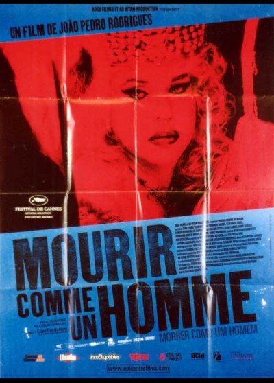 affiche du film MOURIR COMME UN HOMME