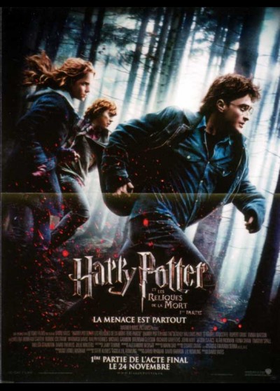 affiche du film HARRY POTTER ET LES RELIQUES DE LA MORT 1ERE PARTIE