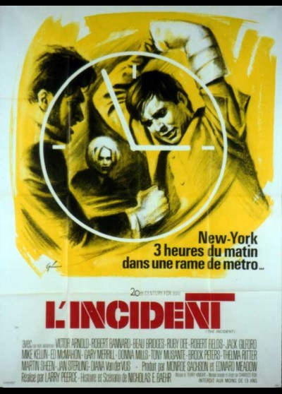 INCIDENT (THE) movie poster