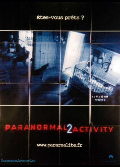 affiche du film PARANORMAL ACTIVITY 2