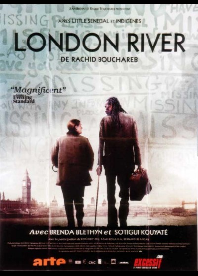 LONDON RIVER movie poster